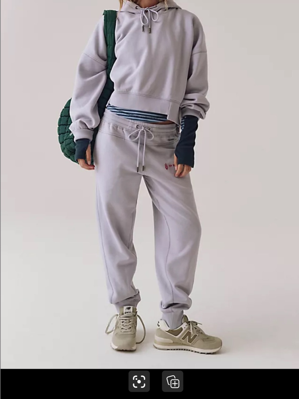 Free People Undefeated Jogger Set. Medium. Dark Navy